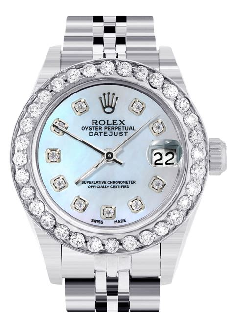 rolex womens watches blue face|rolex blue bezel.